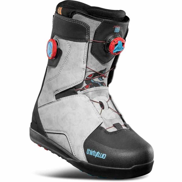 THIRTYTWO LASHED DOUBLE BOA X FAVA BLACK/BLUE SCARPONI SNOWBOARD