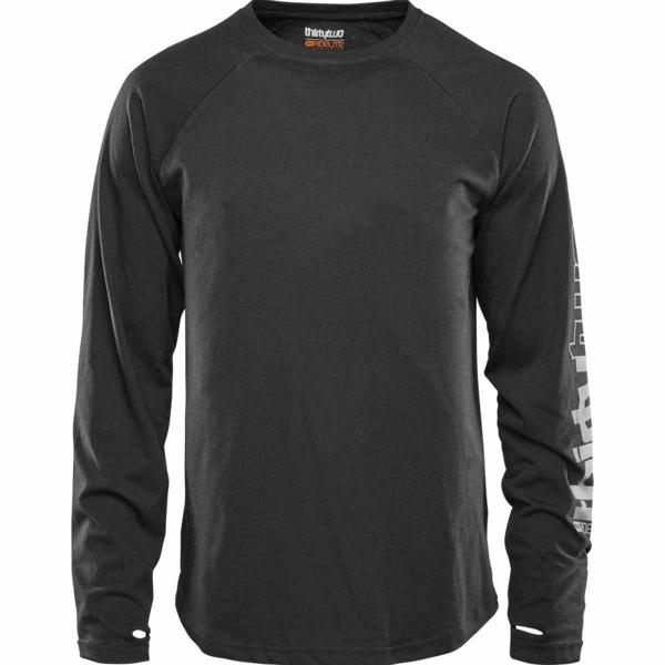 THIRTYTWO RIDELITE L/S BLACK MAGLIA TERMICA