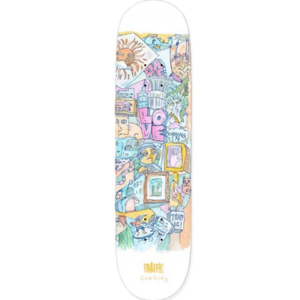 TRAFFIC SKATEBOARDS SCRAMBLE CROSSING KEVIN COAKLEY 8.00'' TAVOLA SKATEBOARD