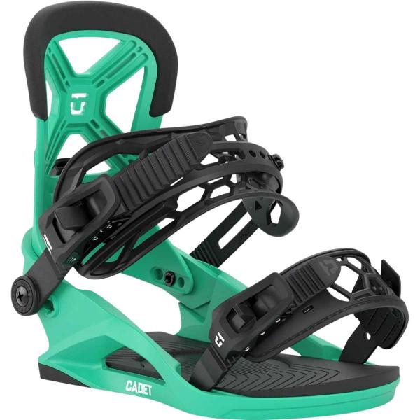 UNION CADET GREEN ATTACCHI SNOWBOARD BAMBINO