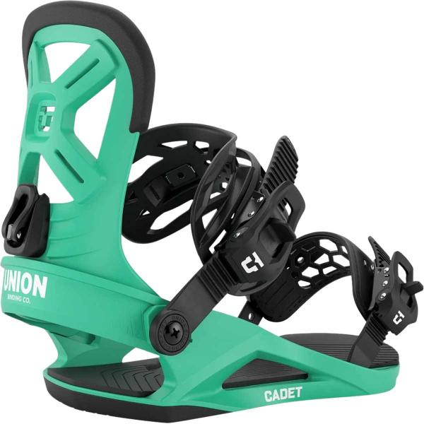 UNION CADET GREEN ATTACCHI SNOWBOARD BAMBINO