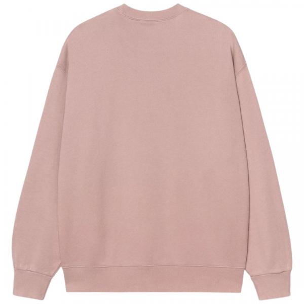 CARHARTT WIP HUDSON SWEATSHIRT DAPHNE (CHALK WASH)