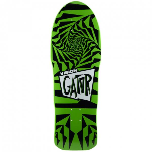 VISION GATOR II GREEN 10.25" TAVOLA SKATEBOARD