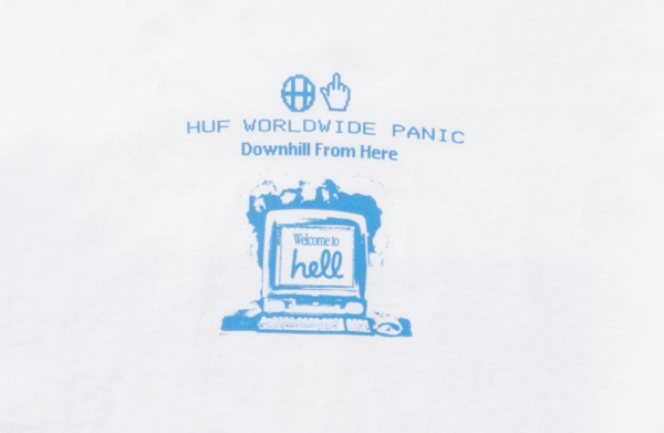 HUF Y2K DAY WHITE T-SHIRT