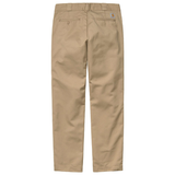 CARHARTT WIP MASTER PANT LEATHER (RINSED)