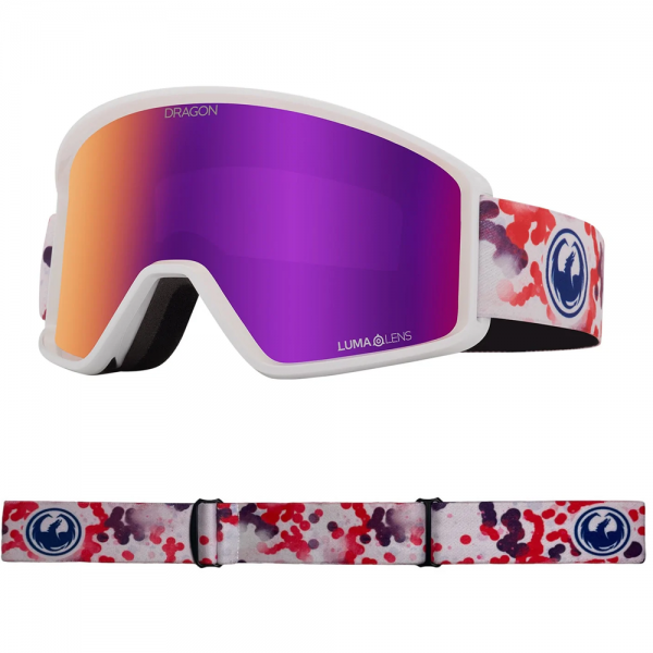 DRAGON DX3 OTG KOI LITE/PURPLE ION MASCHERA SNOWBOARD BAMBINO