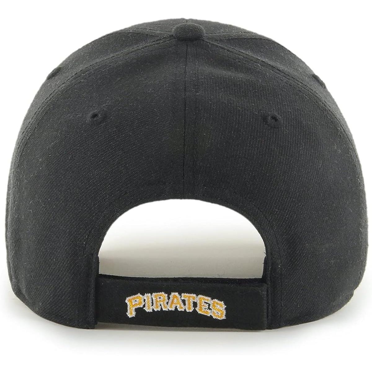 47 BRAND MVP PITTSBURGH PIRATES BLACK CAPPELLO