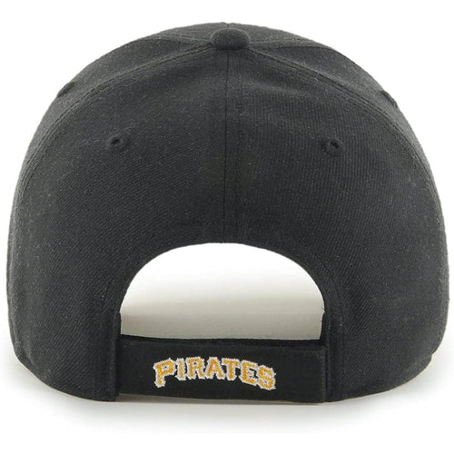 47 BRAND MVP PITTSBURGH PIRATES BLACK CAPPELLO
