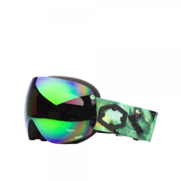 OUT OF OPEN XL VENOM GREEN MCI MASCHERA SNOWBOARD