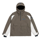 BEYOND MEDALS RETRO ANORAK 2L DARK BROWN