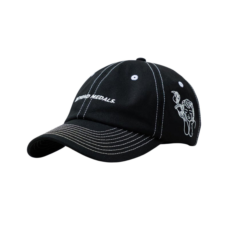 BEYOND MEDALS ANGEL CAP BLACK