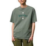 GRAMICCI BONE TEE PIGMENT DIED SAGE PIGMENT T-SHIRT