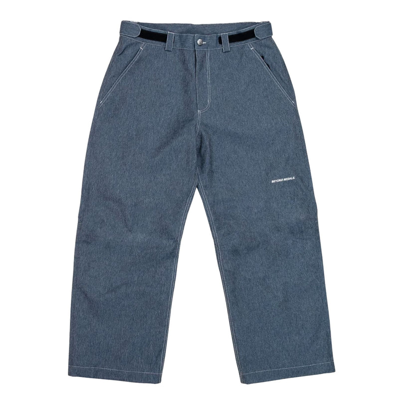 BEYOND MEDALS STITCH DENIM PANTS DARK BLUE