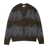 GRAMICCI MOHAIR SPLATTER CARDIGAN SLATE SPLATTER