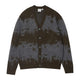 GRAMICCI MOHAIR SPLATTER CARDIGAN SLATE SPLATTER