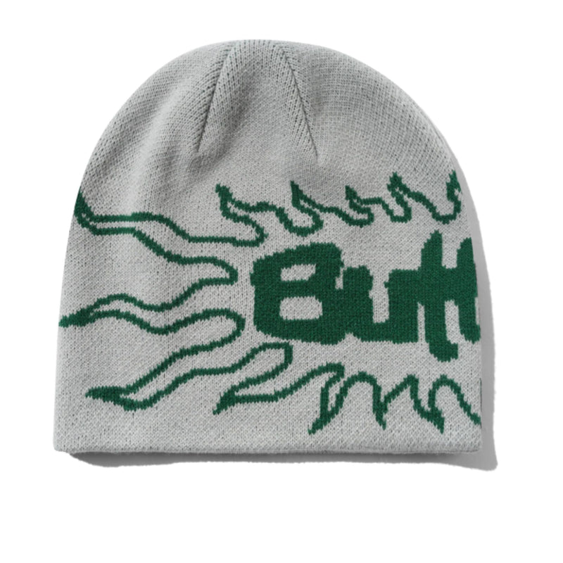 BUTTER GOODS SOLAR SKULLY BEANIE GREY