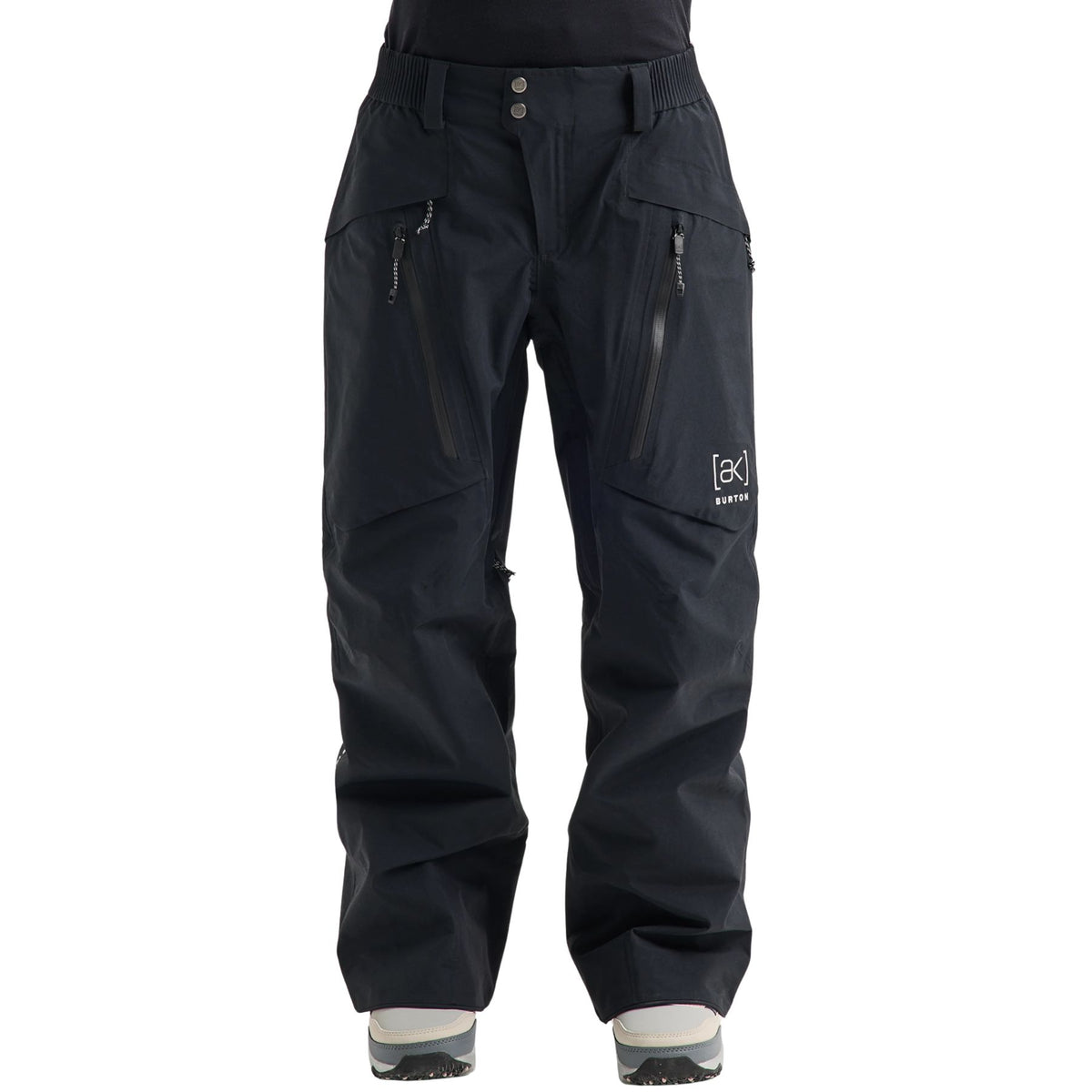 BURTON AK SWASH INSULATED GORE-TEX 2L TRUE BLACK PANTALONI SNOWBOARD DONNA
