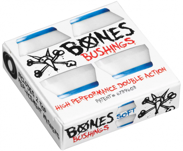 BONES BUSHING PERFORMANCE SOFT WHITE GOMMINI
