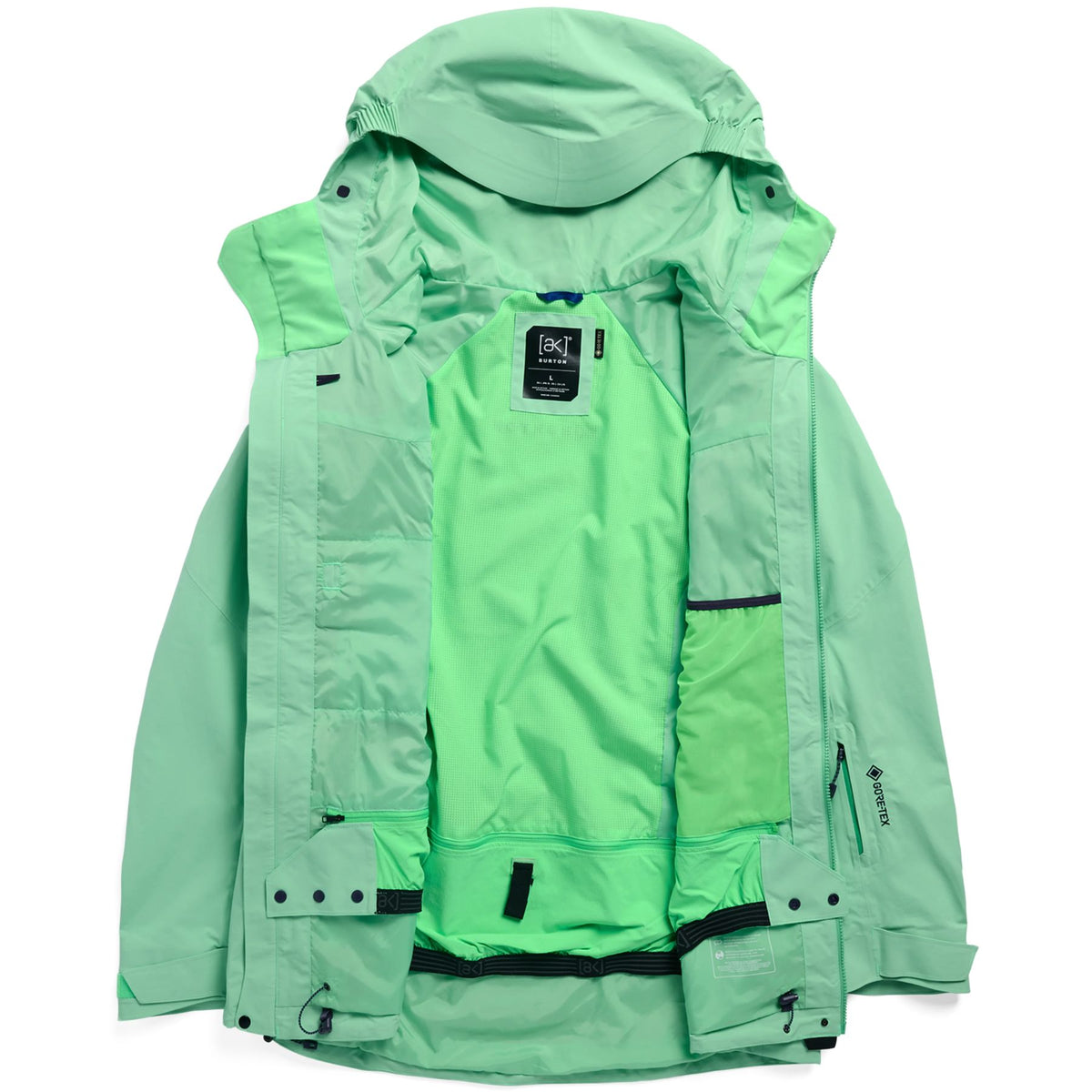 BURTON MEN'S [AK] CYCLIC GORE-TEX 2L JACKET GREEN VOLTAGE