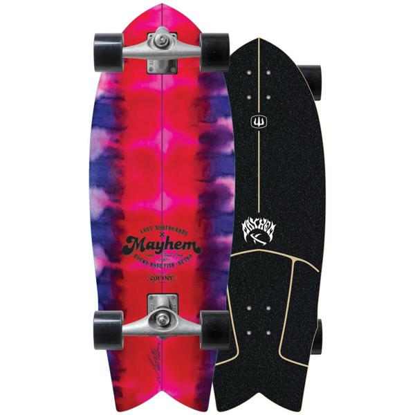 CARVER x LOST RNF RETRO PINK CX 29.5" SURFSKATE