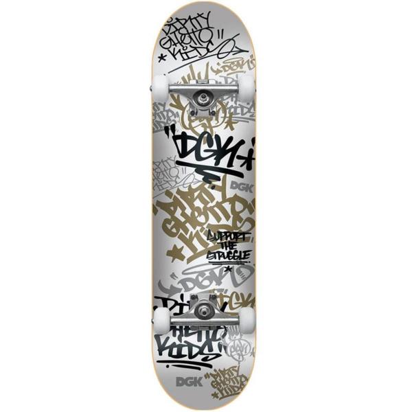 DGK TAG WHITE GOLD 8.0" SKATEBOARD COMPLETO