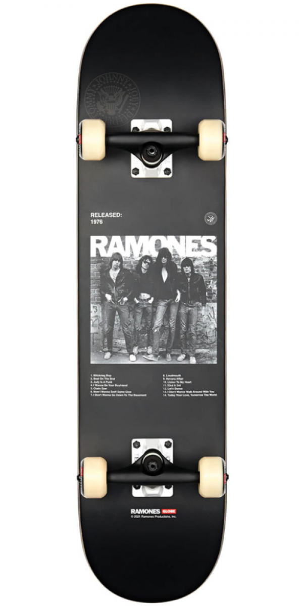 GLOBE G2 7.75" x 31.6" RAMONES SKATEBOARD