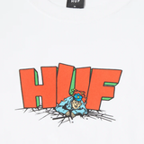 HUF THE DROP WHITE T-SHIRT