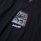HUF x MARVEL SUITE SPIDER-MAN BLACK  T-SHIRT