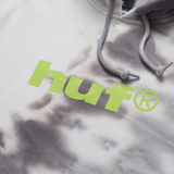 HUF LO-FI TIE DYE P/O HOODIE BLACK FELPA