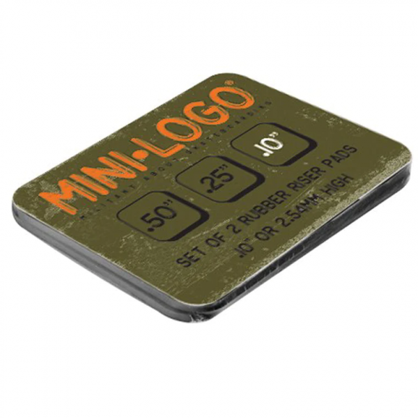 MINI LOGO 1/4" RISERS