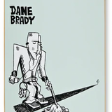 POLAR MOPPING DANE BRADY 8.375" GREEN TAVOLA SKATEBOARD