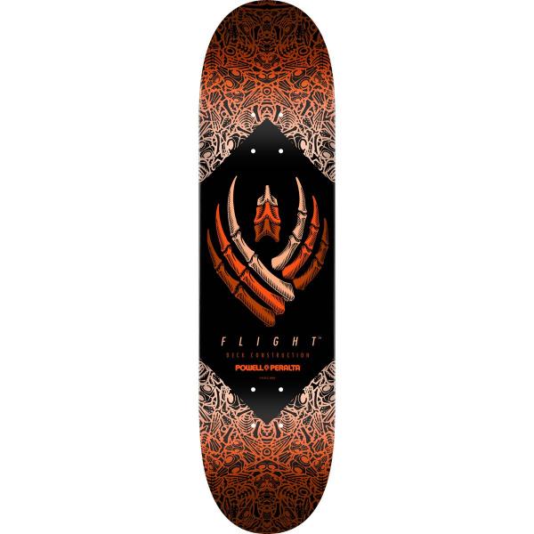 POWELL PERALTA BONES ORANGE FLIGHT 8.5" TAVOLA SKATEBOARD