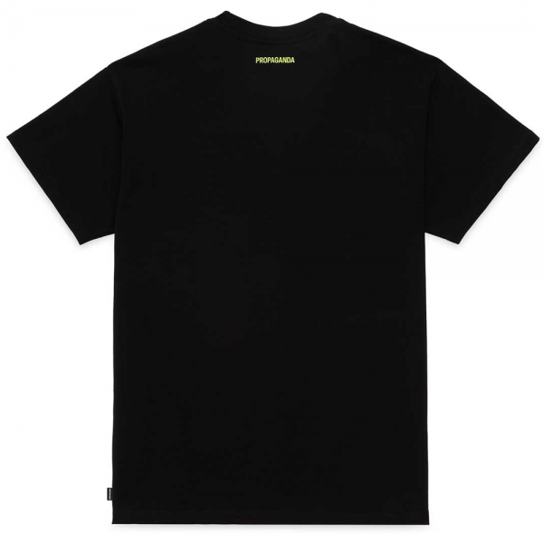 PROPAGANDA SCARFUL BLACK T-SHIRT