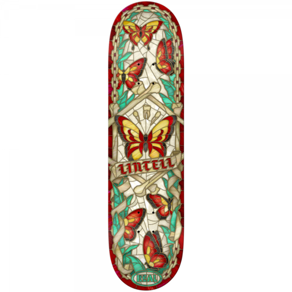 REAL LINTELL CATHEDRAL 8.28" TAVOLA SKATEBOARD
