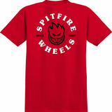 SPITFIRE BIGHEAD CLASSIC RED/WHITE T-SHIRT