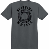 SPITFIRE POCKET HOLLOW CLASSIC CHARCOAL/BLACK T-SHIRT