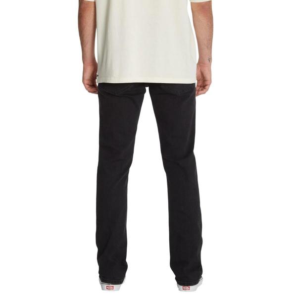 VOLCOM SOLVER DENIM BLACK OUT PANTALONI