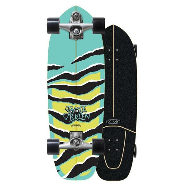 CARVER JAMIE O'BRIEN C7 AQUA TIGER 31" SURFSKATE
