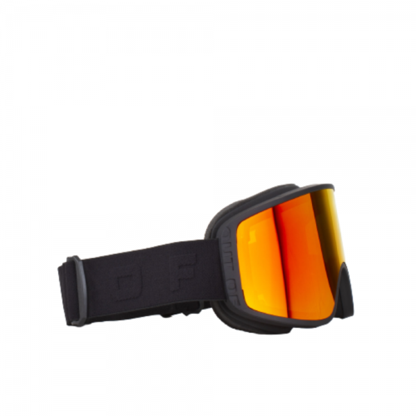 OUT OF SHIFT BLACK RED MCI MASCHERA SNOWBOARD