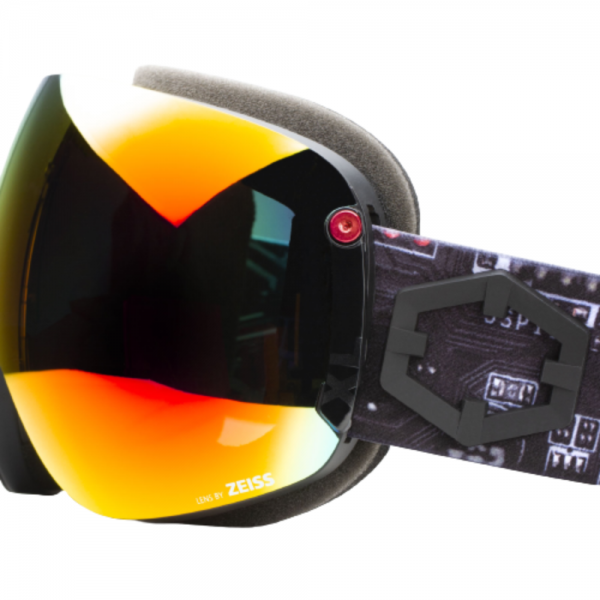 OUT OF OPEN XL MOTHERBOARD RED MCI MASCHERA SNOWBOARD