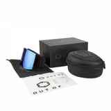 OUT OF ELECTRA BLACK E-BLUE MASCHERA SNOWBOARD
