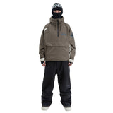 BEYOND MEDALS RETRO ANORAK 2L DARK BROWN