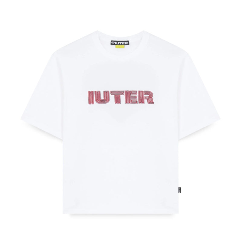 IUTER STITCH LOGO TEE
