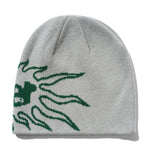 BUTTER GOODS SOLAR SKULLY BEANIE GREY