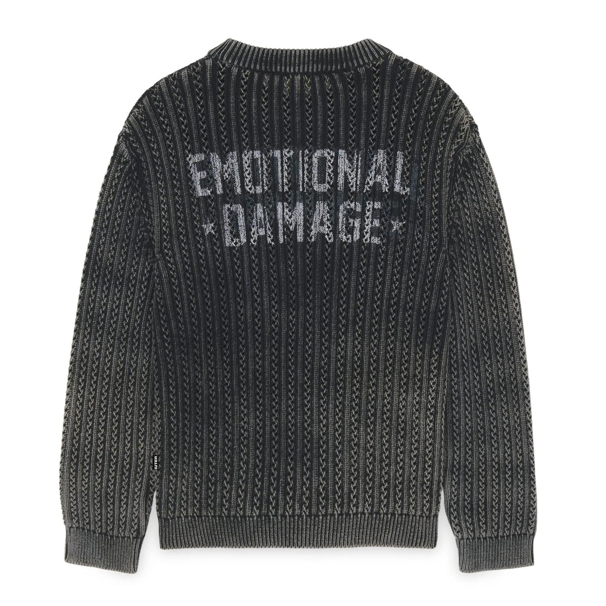 IUTER DAMAGE MARBLE JUMPER