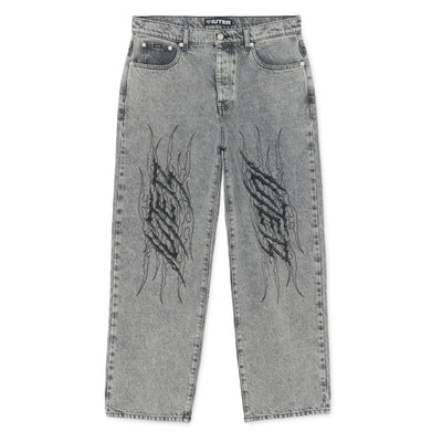 IUTER TRIBAL BAGGY DENIM PANTS