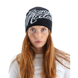 BEYOND MEDALS JACQUARD BEANIE LOGO BLACK
