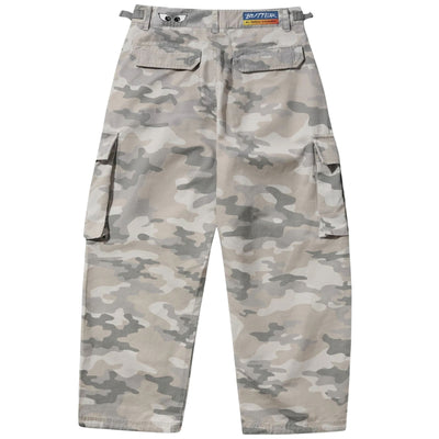 BUTTER GOODS CARGO PANTS SNOW CAMO