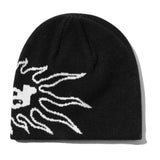 BUTTER GOODS SOLAR SKULLY BEANIE BLACK