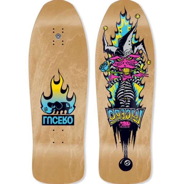 BLACK LABEL LUCERO 10'' NATURAL STAIN TAVOLA SKATEBOARD